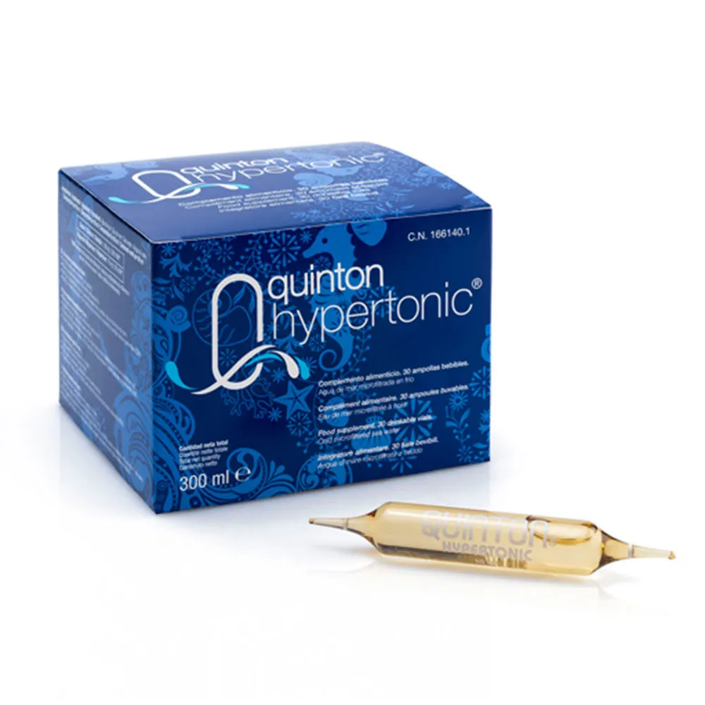 Quinton Hypertonic — caja con ampolla 300 ml